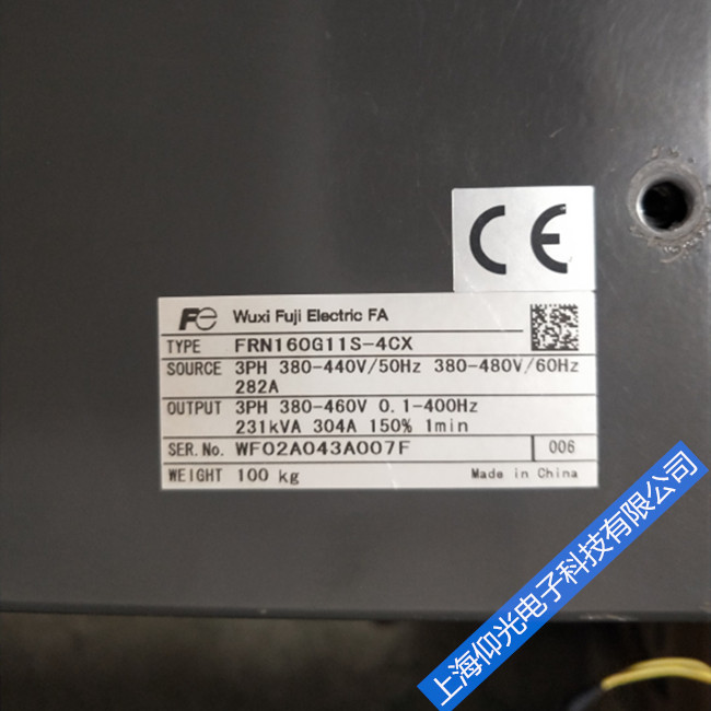 ��ʿ160kw׃�l���S��FRN160G11S-4CX��(b��o)�����aOL1 OL2�����v��