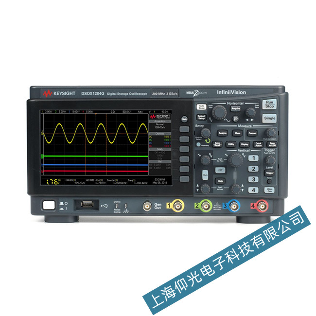 �ǵ¿Ƽ�DSOX1204Gʾ�����Ԅ�(d��ng)�؆����ϾS��