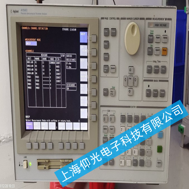 ���݂�Agilent 4156C ���ܰ댧(d��o)�w����(sh��)�����x����������ԓ��ξS��̎��